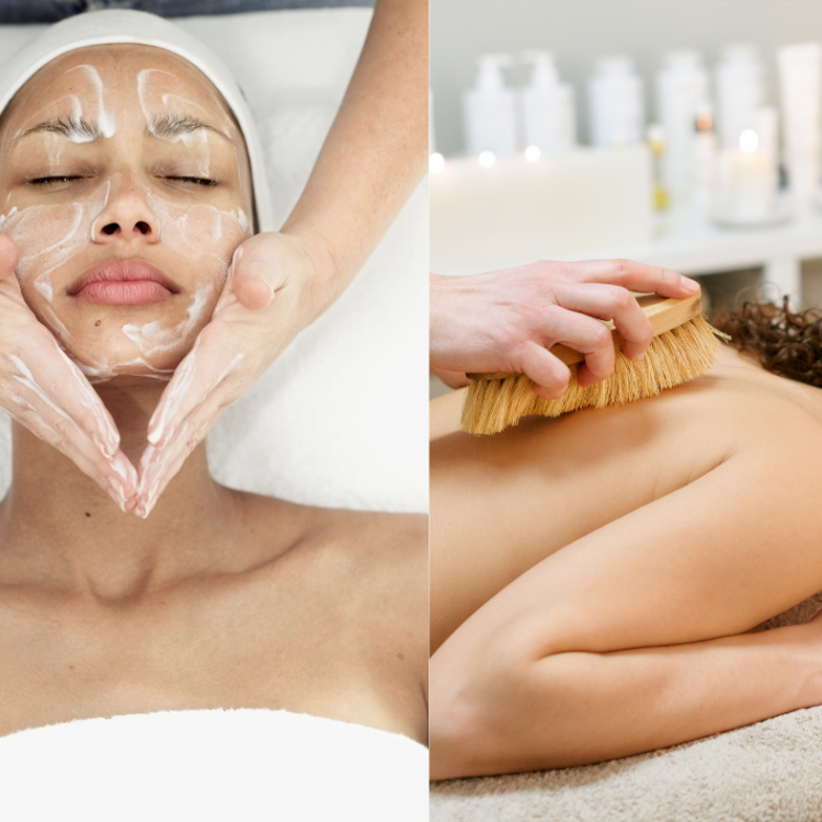 Offer 1 - Skin Glow Duo: Glow & Go Facial + Body scrub