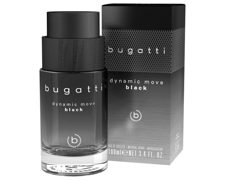 Bugatti Men Dynamic Move Black Edt 100ml